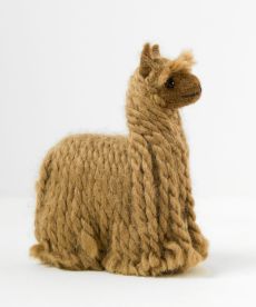100% Baby Alpaca Figurine - Suri, Peruvian Link