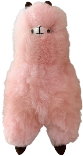 Standing Alpaca (12") Bubblegum