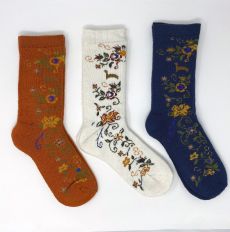  Prairie Floral Sock